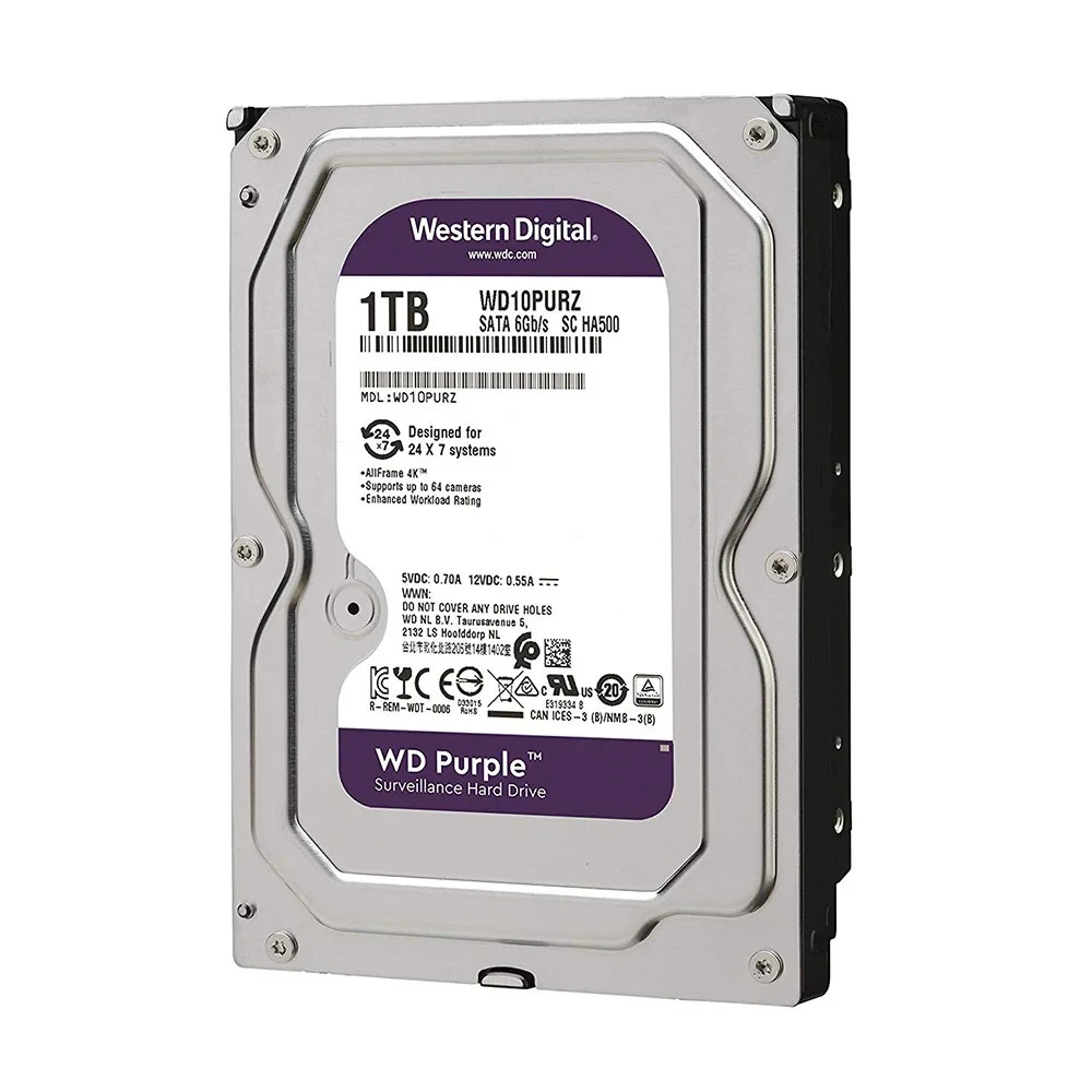 Ổ Cứng Western Digital Purple 1TB 3.5inch