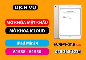 Mở Khóa iCloud iPad Mini 4