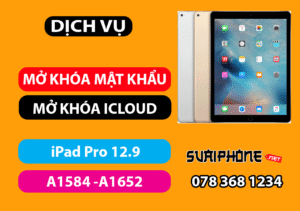 Mở Khóa iCloud iPad Pro 12.9