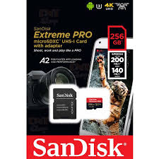 Thẻ Nhớ MicroSDXC SanDisk Extreme Pro V30 A2 256Gb