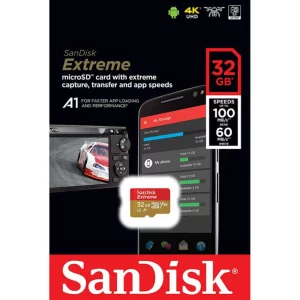 Thẻ Nhớ MicroSDHC Sandisk Extreme V30 A1 32Gb